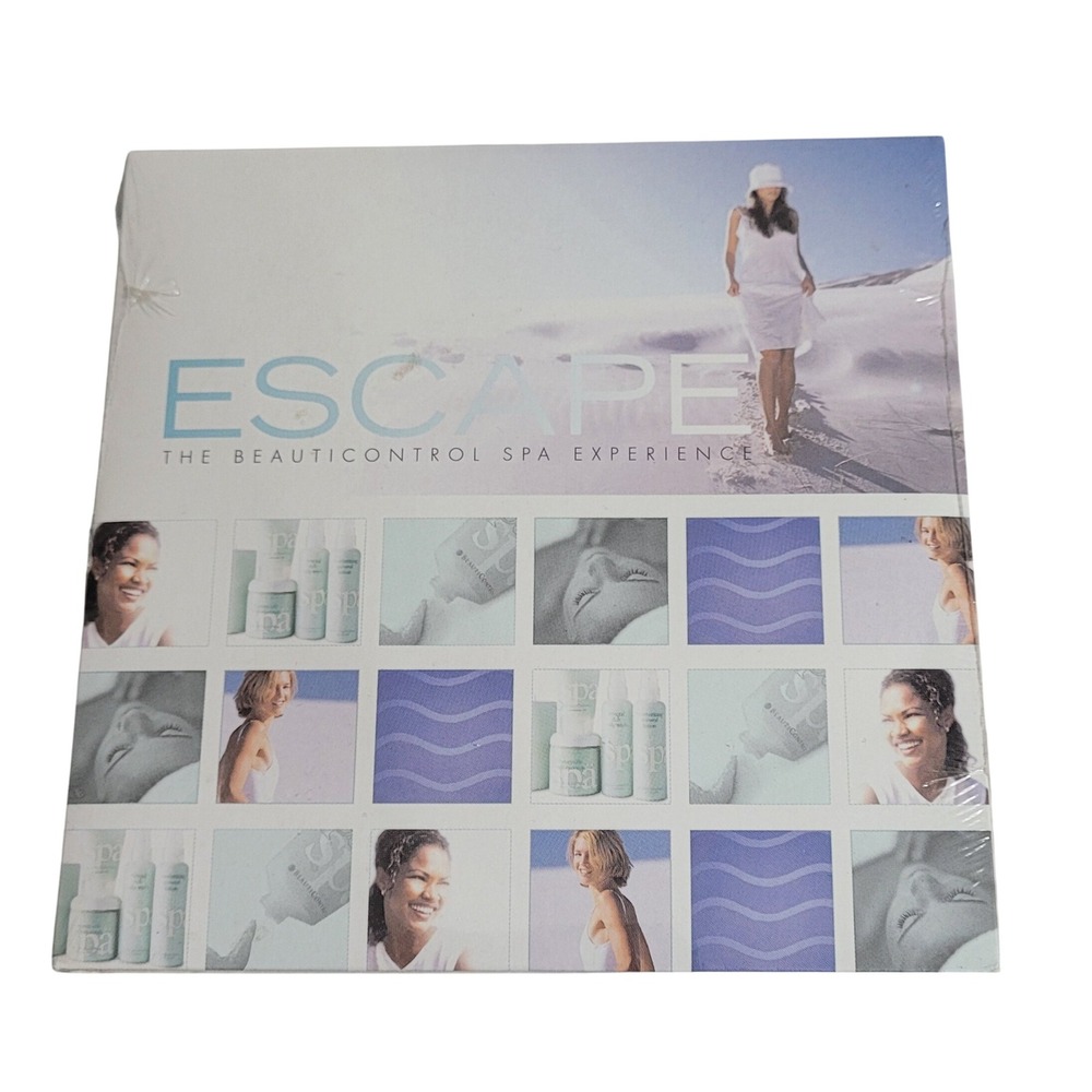BeautiControl Escape The Spa Experience CD 2003 New Sealed Relaxation Music